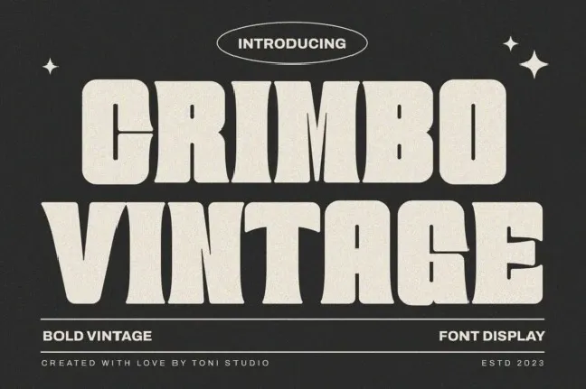 Crimbo Vintage font