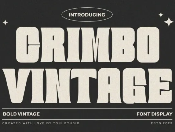 Crimbo Vintage font