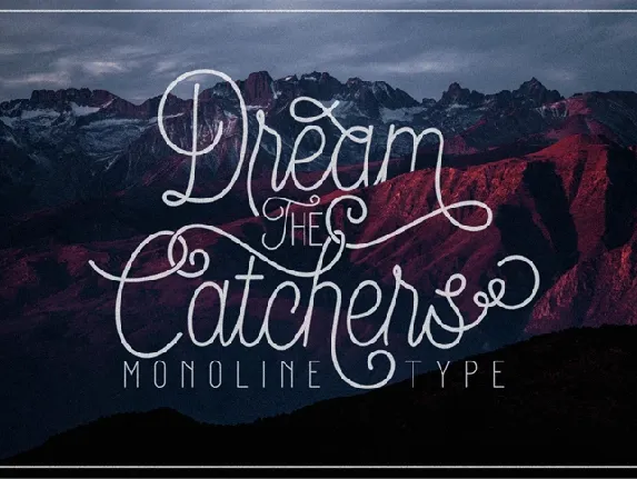 Dream Catchers Script Free font