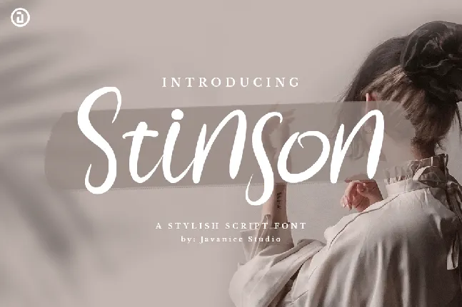 Stinson font