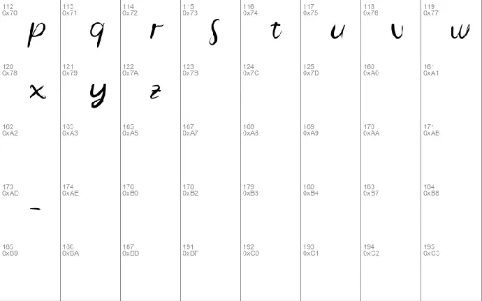 Stinson font