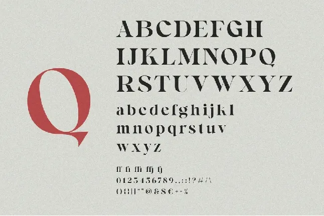 Homrice font