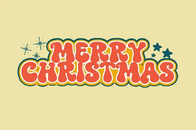 Merry Santa font