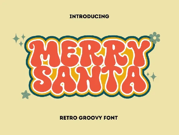 Merry Santa font