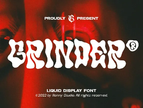 Grinder font