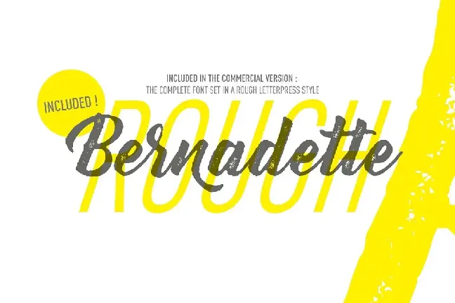 Bernadette Script font