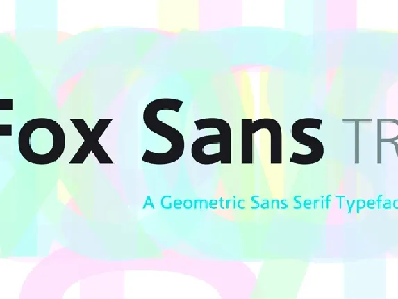 Fox Sans TRF Family font