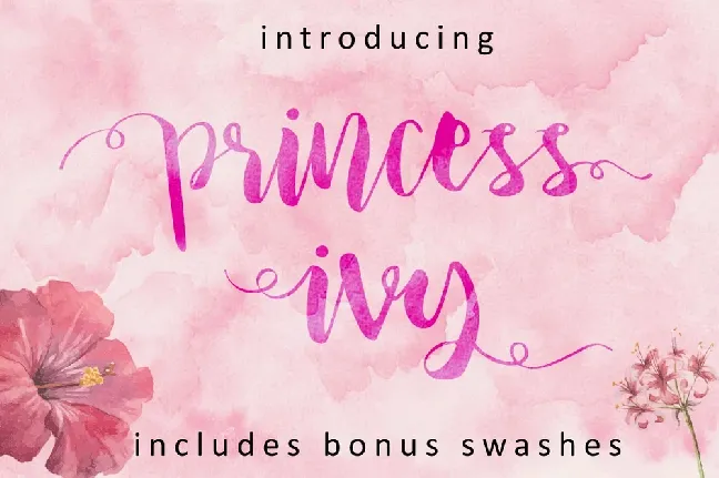 Princess Ivy Script Free font