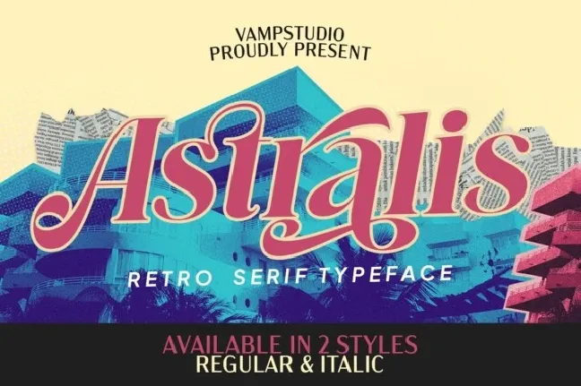 Astralis font