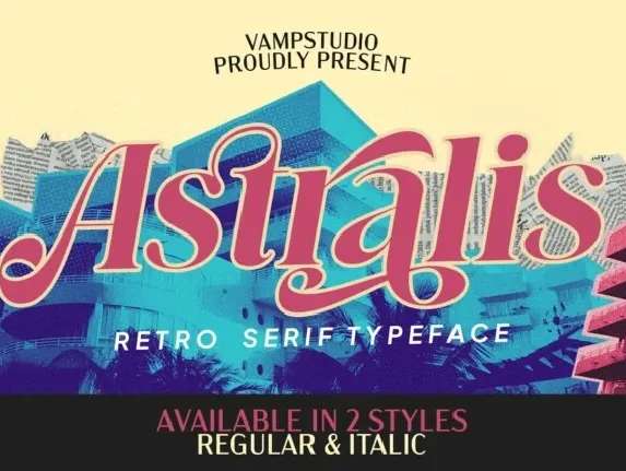 Astralis font