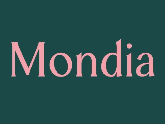 Mondia font