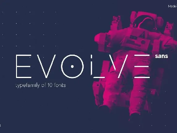 MADE Evolve Sans Family Free font