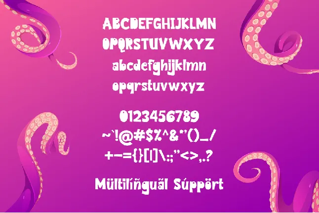 Squidy Club font