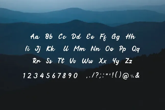 Monica Mirabelle font