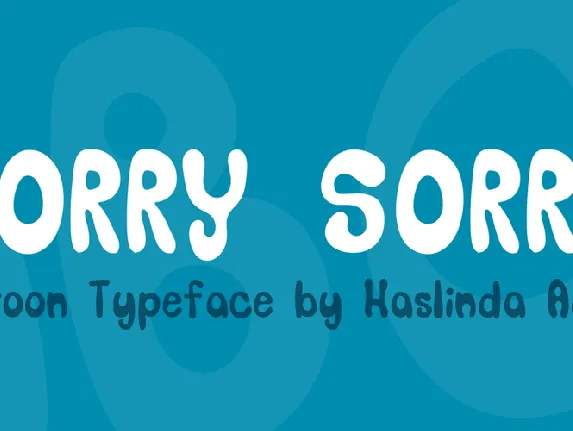 SORRY_SORRY font