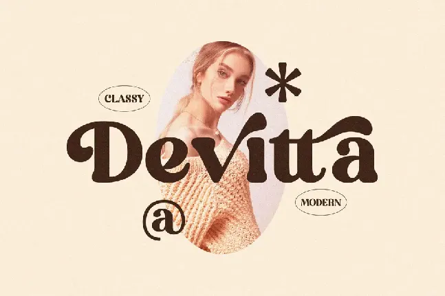 Devitta Classy Bold Serif font