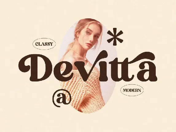 Devitta Classy Bold Serif font