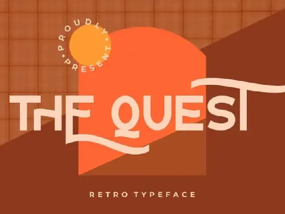 The Quest Sans Serif font