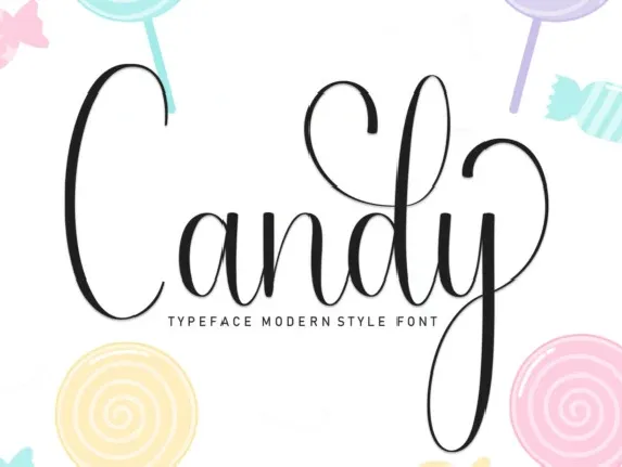 Candy Script Typeface font