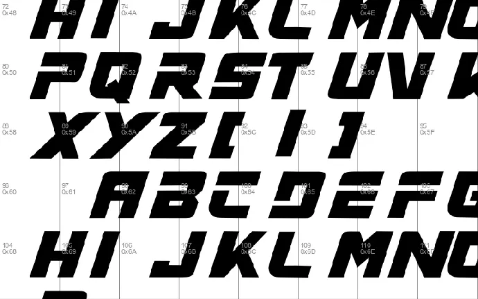 Star7 font