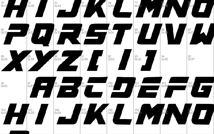 Star7 font