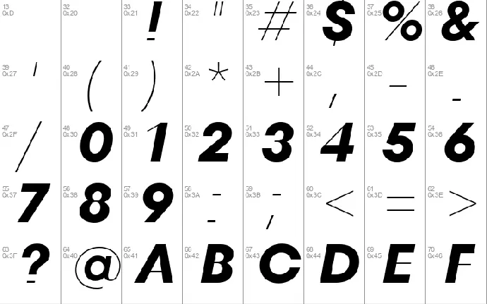 TT Fors Free font