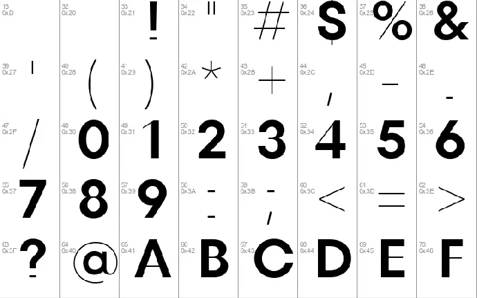 TT Fors Free font