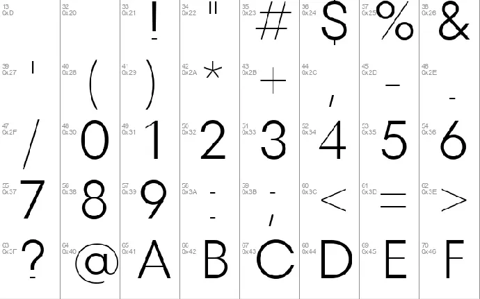 TT Fors Free font