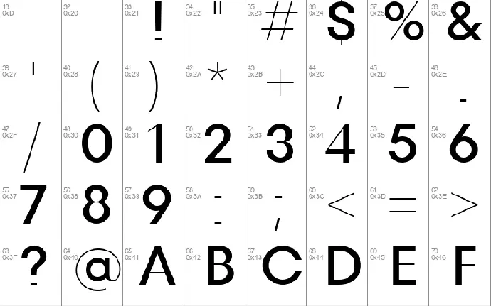 TT Fors Free font