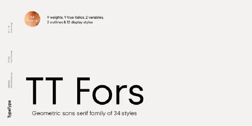 TT Fors Free font