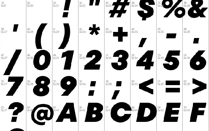 TT Fors Free font