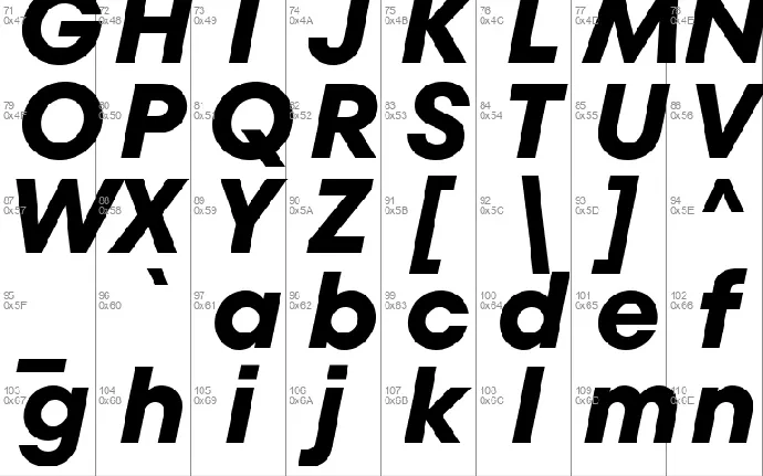 TT Fors Free font