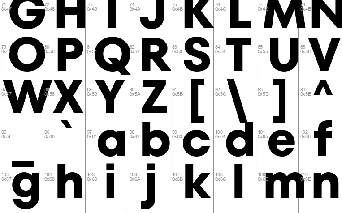 TT Fors Free font