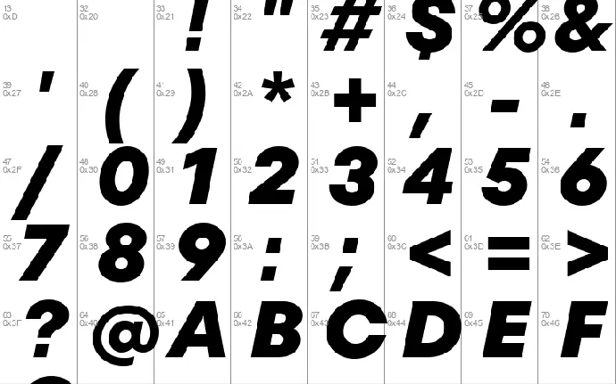 TT Fors Free font