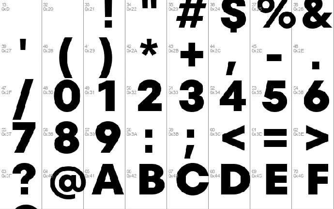 TT Fors Free font