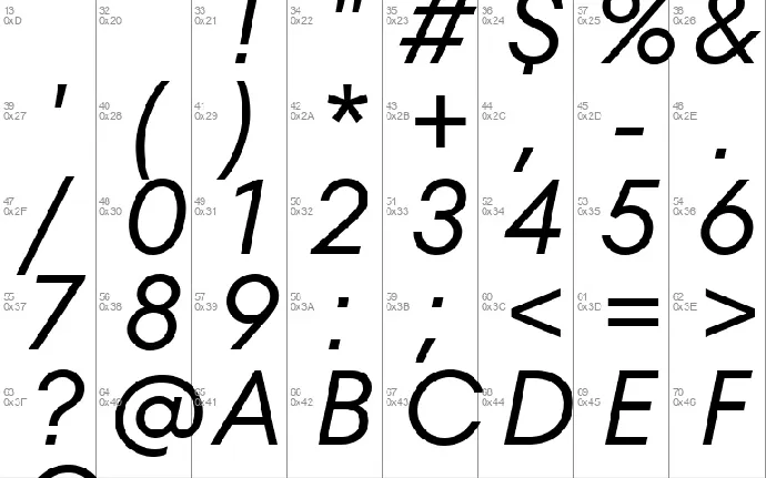 TT Fors Free font