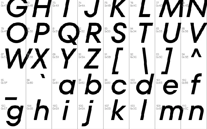 TT Fors Free font