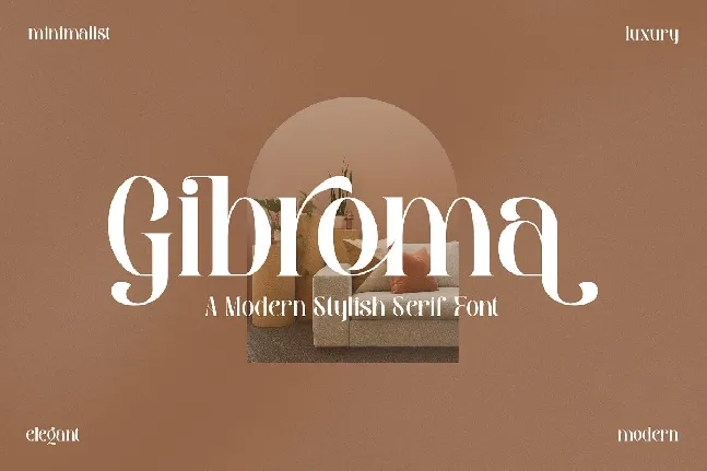 Gibroma font