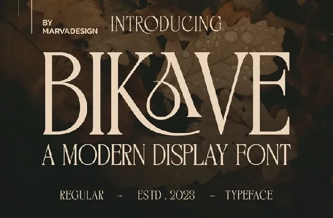 Bikave font