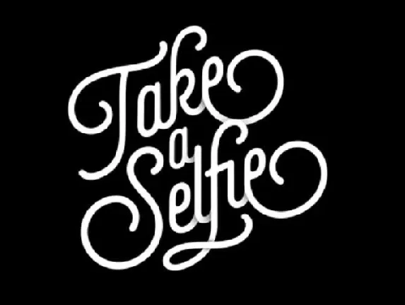 Selfie font