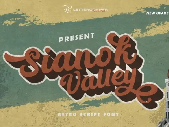 Sianok Valley font