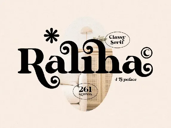 Raliha Classy Serif font