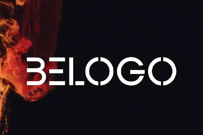 BELOGO Display font