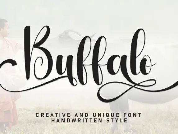 Buffalo Typeface font