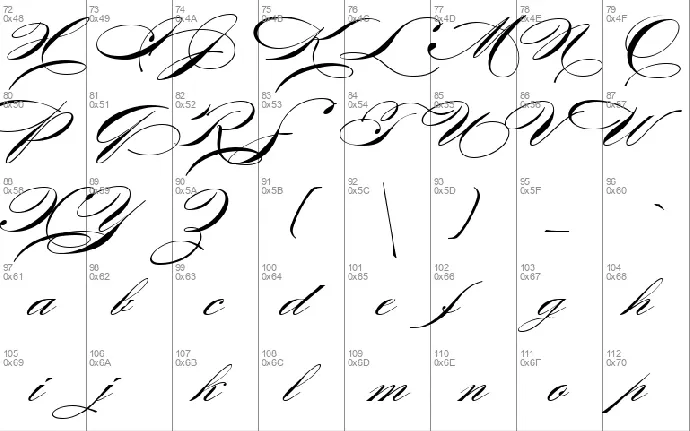 Burgues Script W00 Regular font