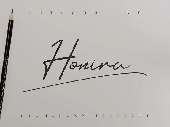 Honira font