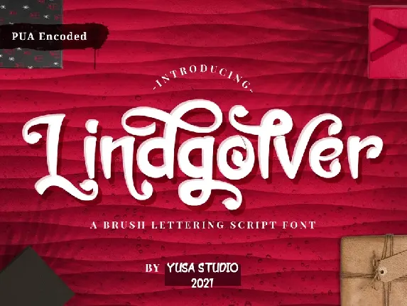 Lindgolver font