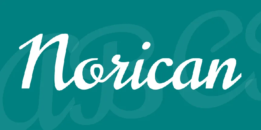 Norican font