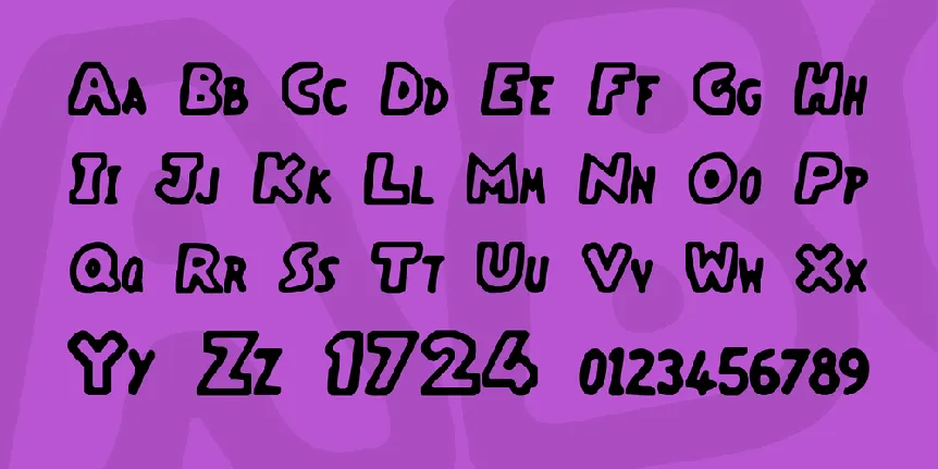 Vacant Capz font