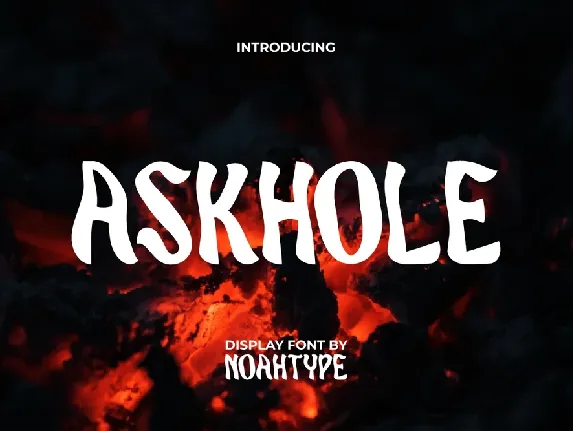 AskholeDemo font